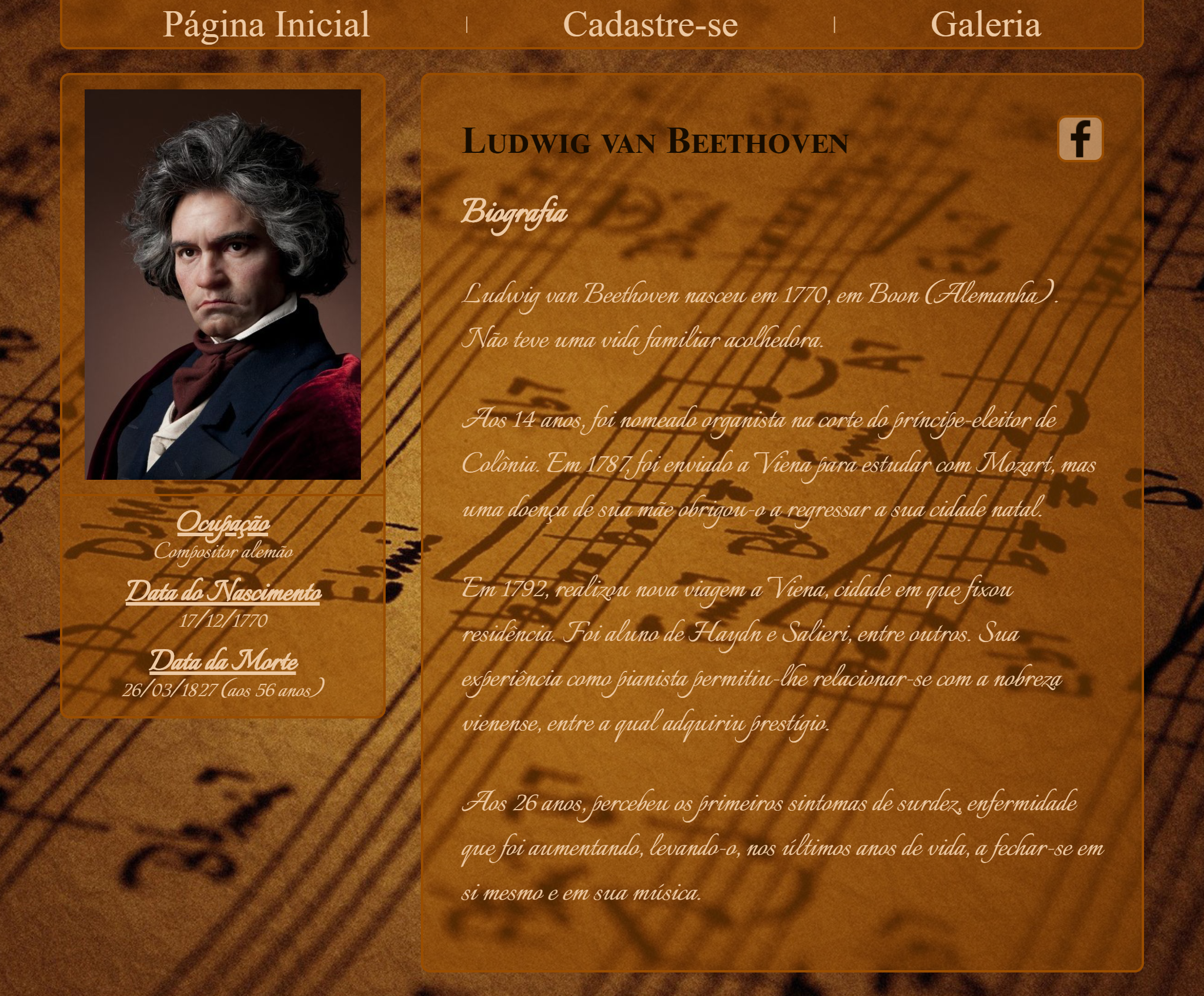 Beethoven Website