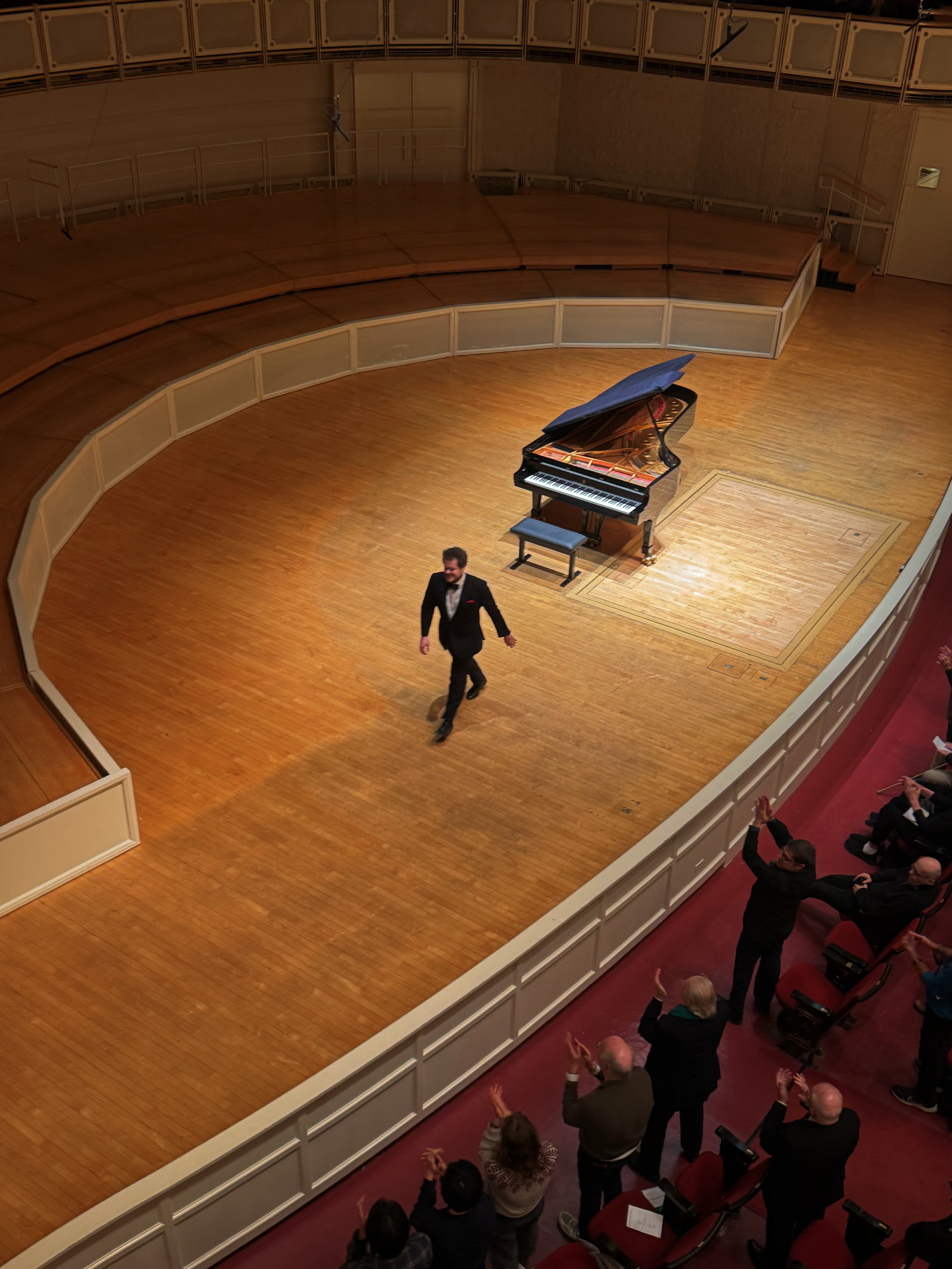 Benjamin Grosvenor plays Ravel really well. I hear the poetic vibe and surreal magic.