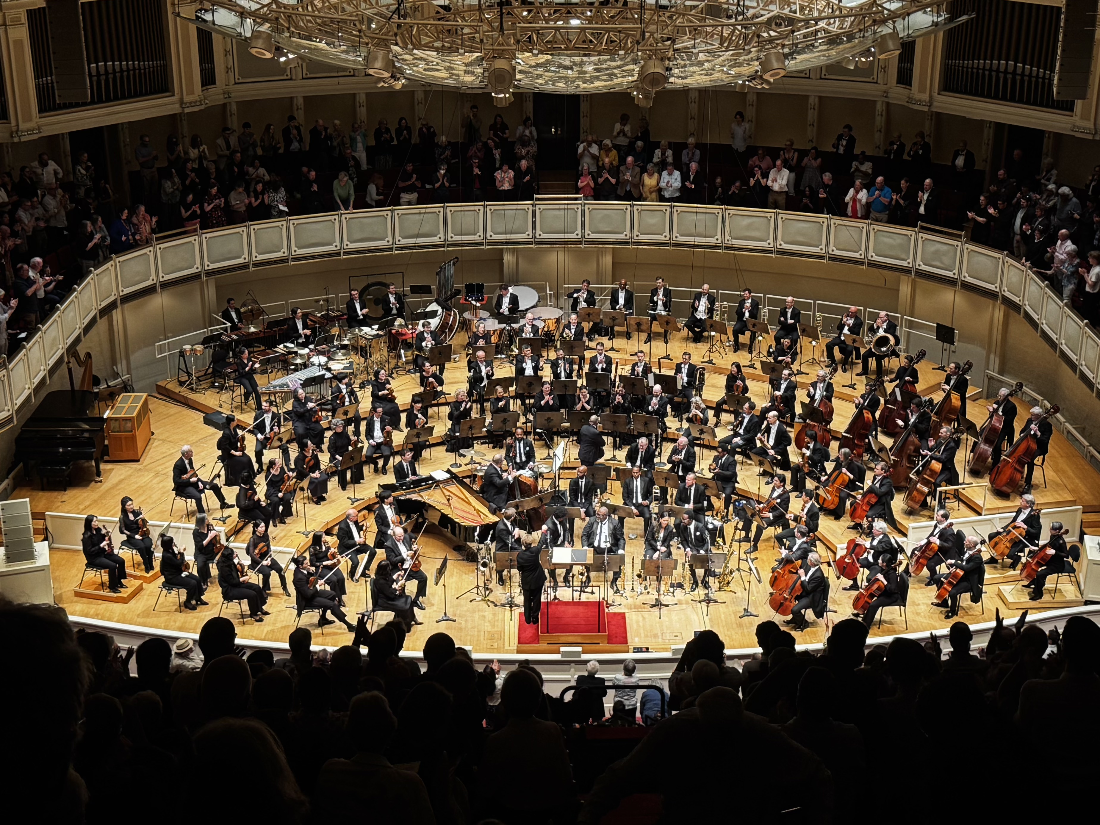 Two orchestras on stage for CSO + Jazz at Lincoln Center Orchestra