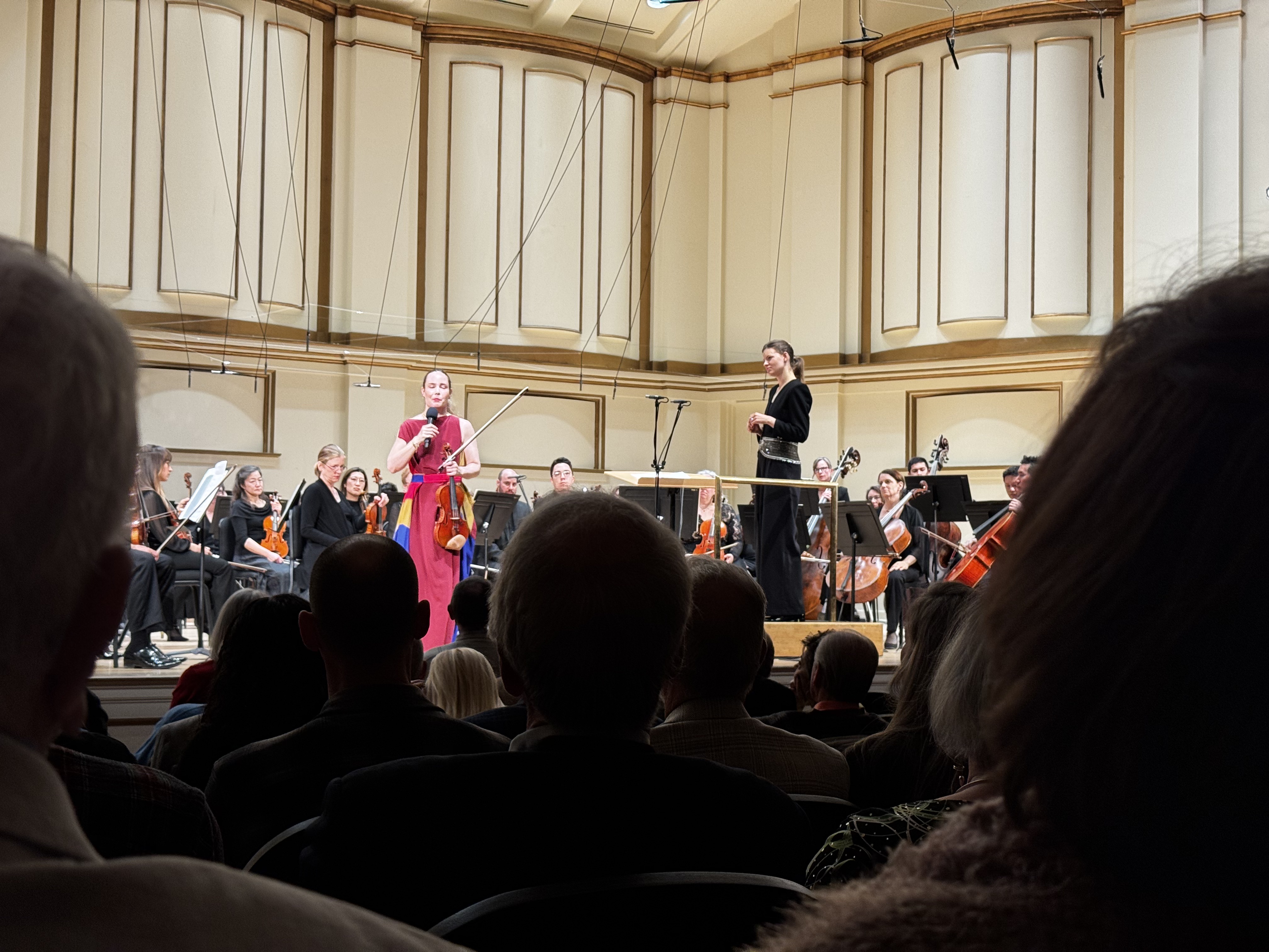 Some good 20 century music, where you really need a good violinist to execute it.