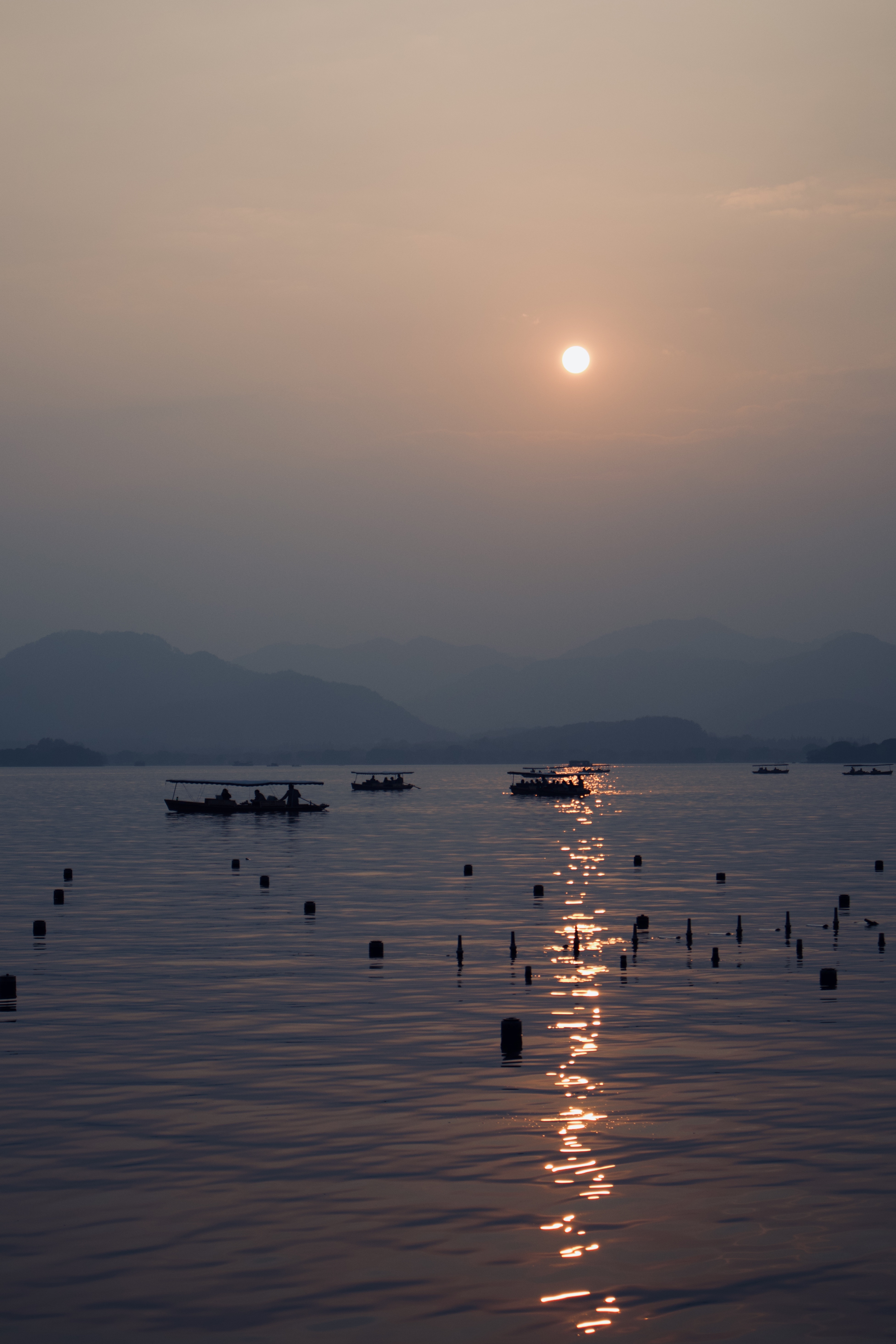 Jan. 5, 2025. Hangzhou, West Lake.