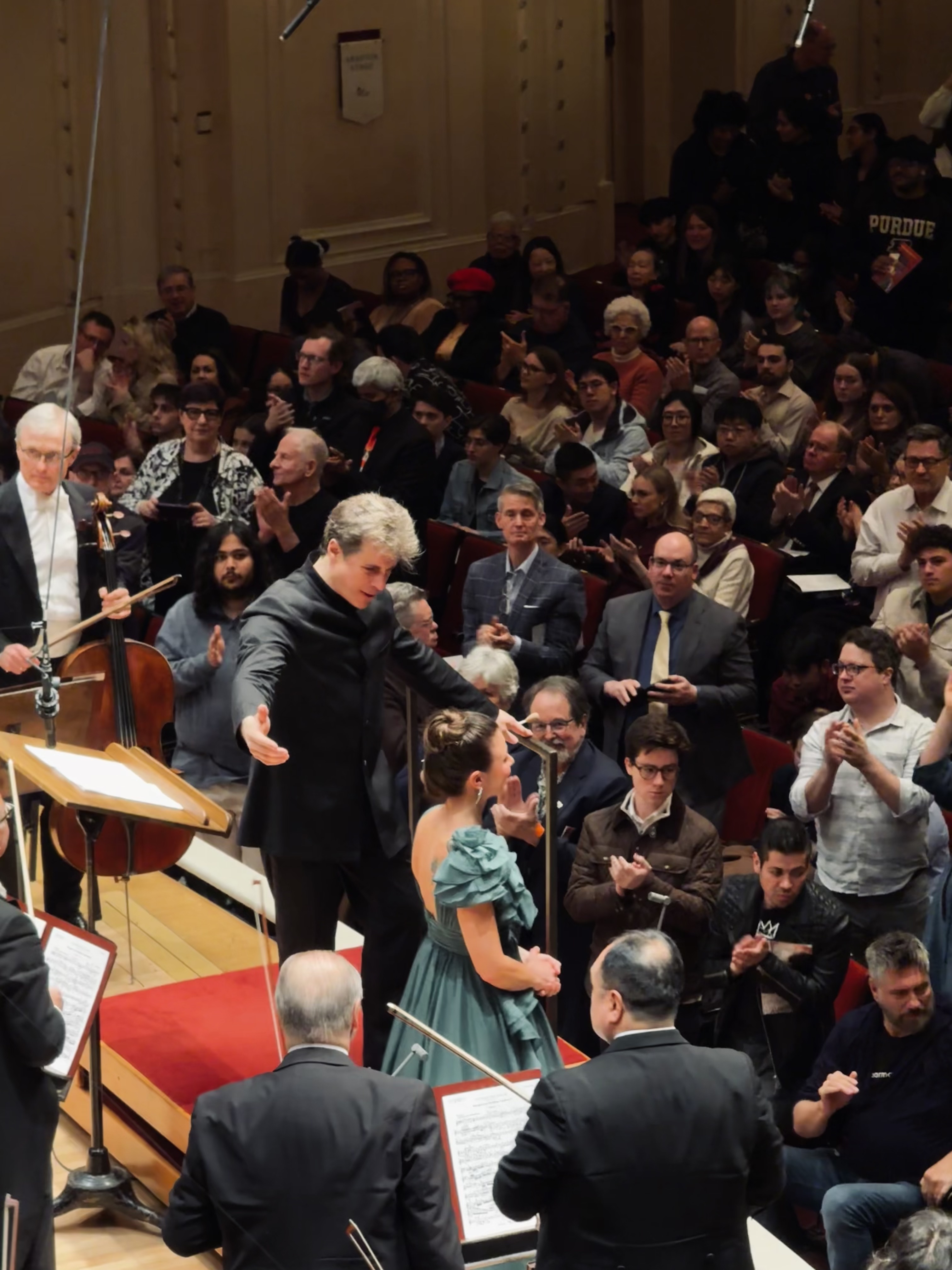 Jakub balanced well and Corinne Winters performed the Strauss beautifullllly.