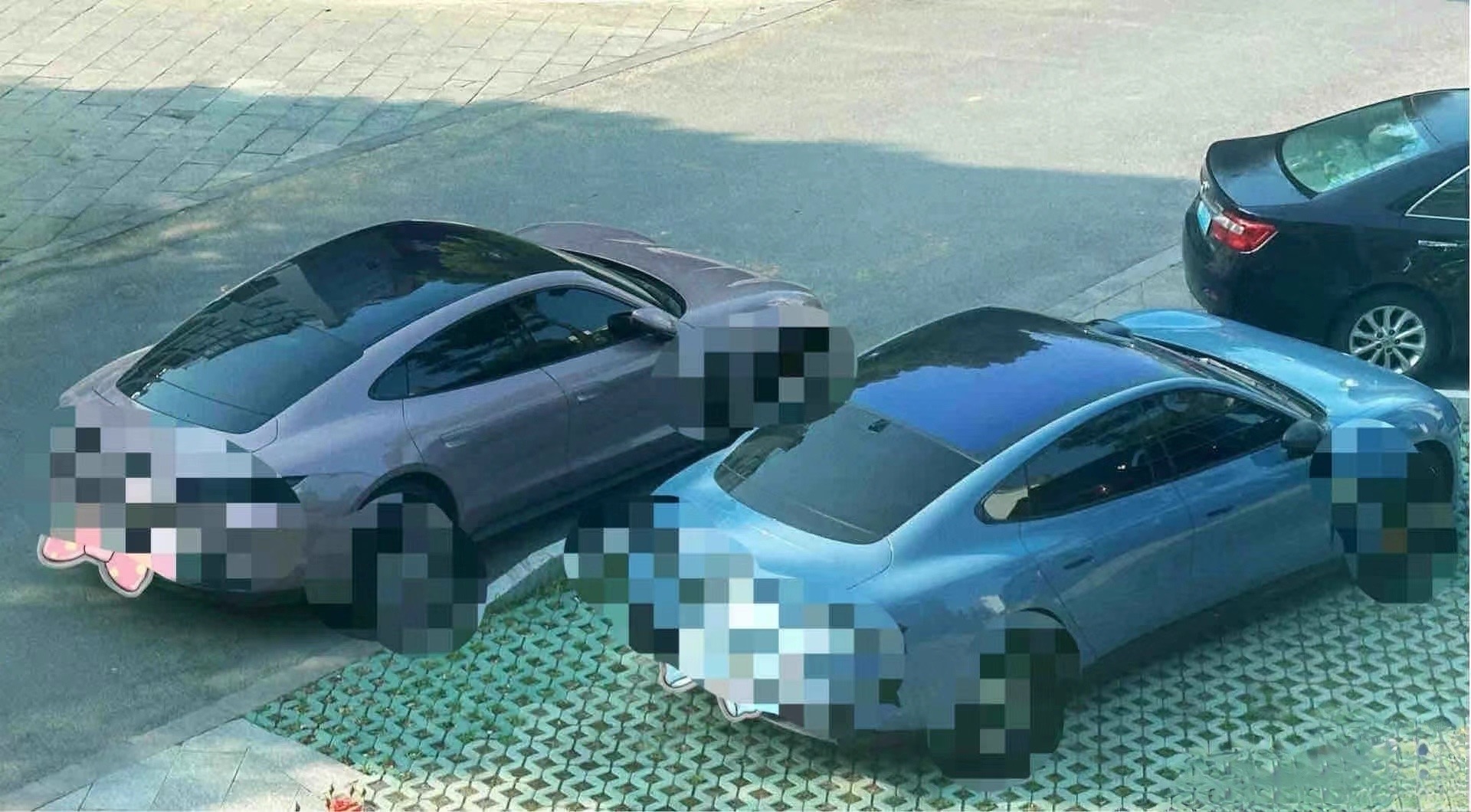 One is Porsche. One is Mi. Spot the difference (if you can).
