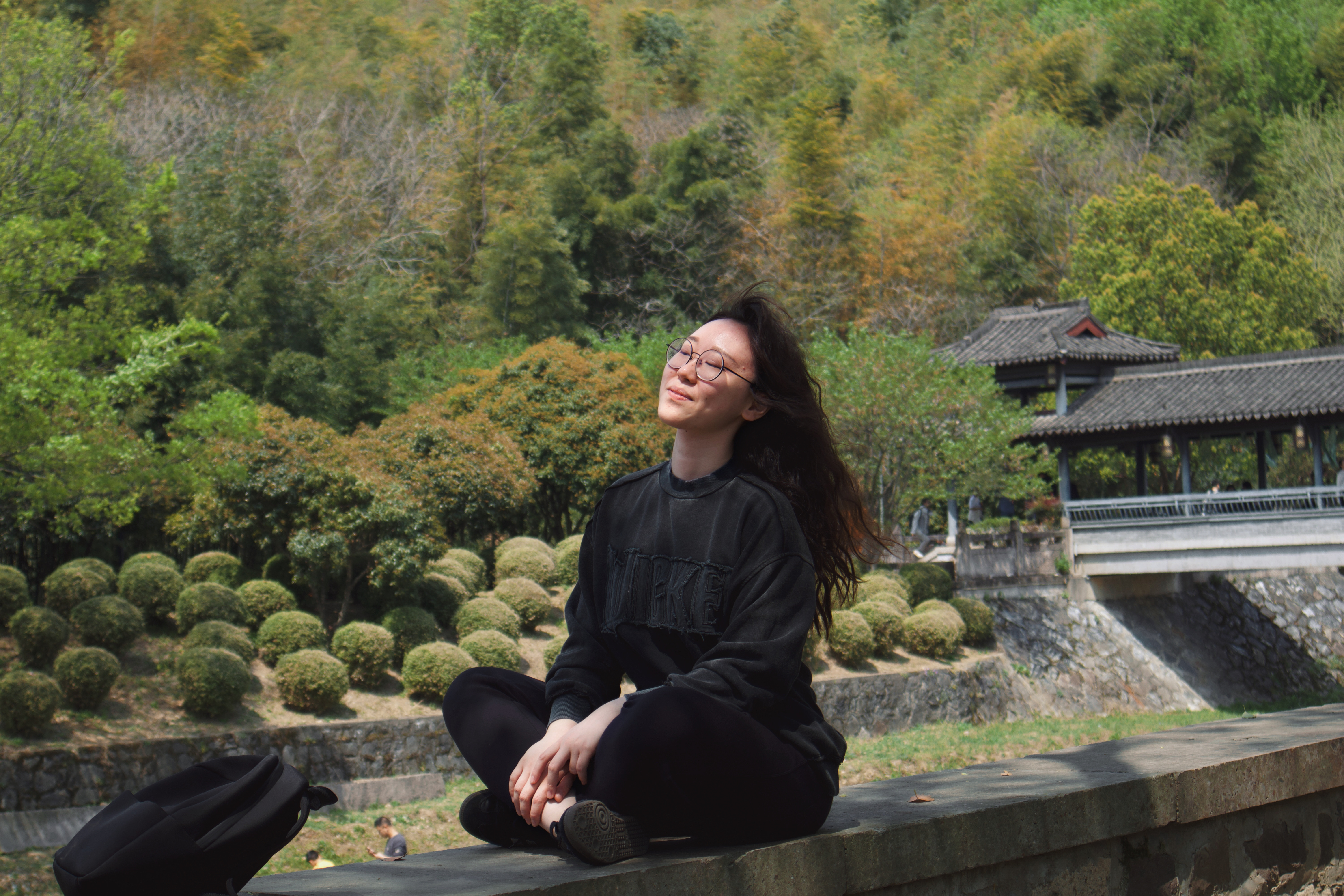 At the Orchid Pavilion at Shaoxing City