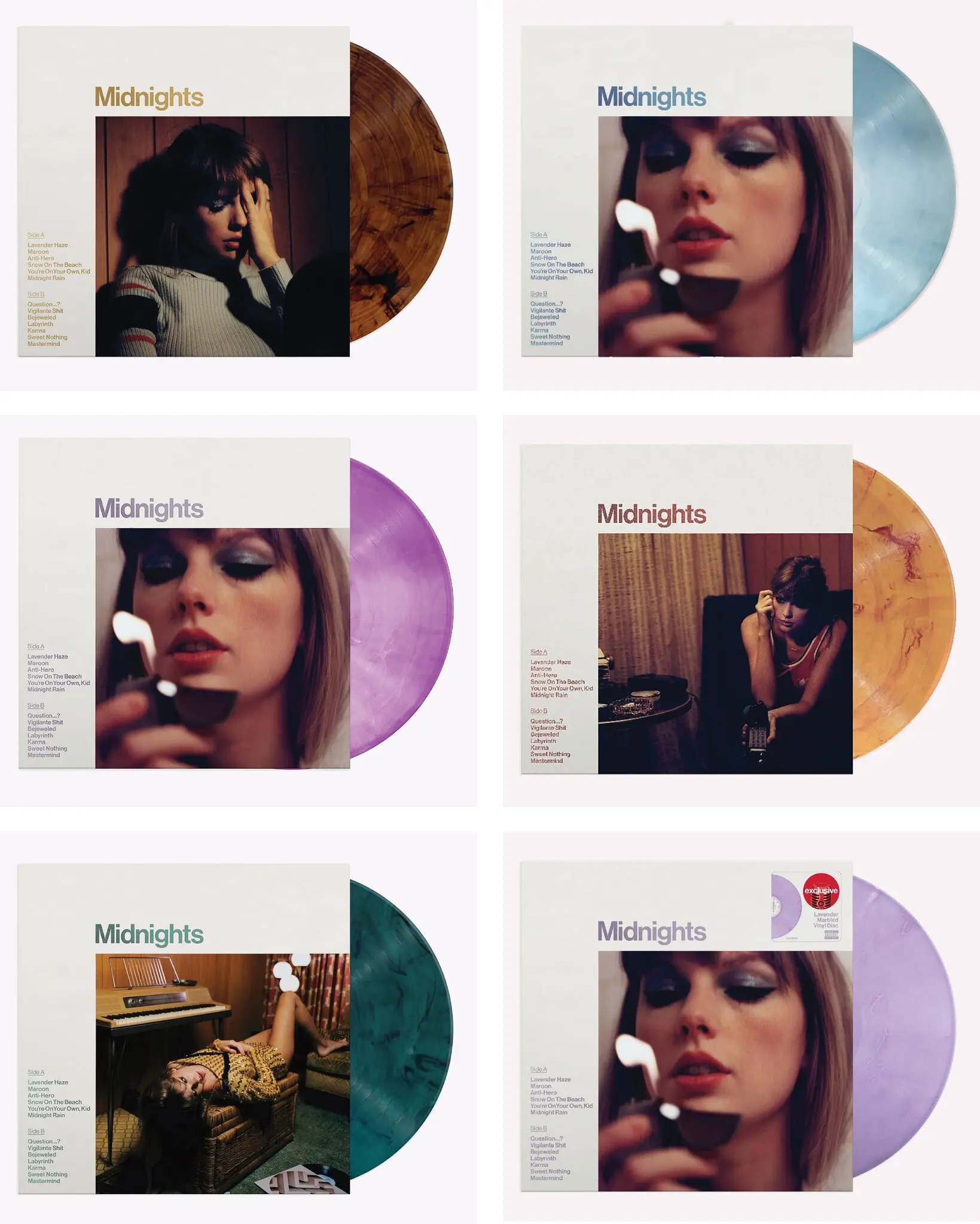 For Ms Swift&rsquo;s &lsquo;Midnights&rsquo; a total of 35 physical products, each with its own UPC code, were sold in the United States.