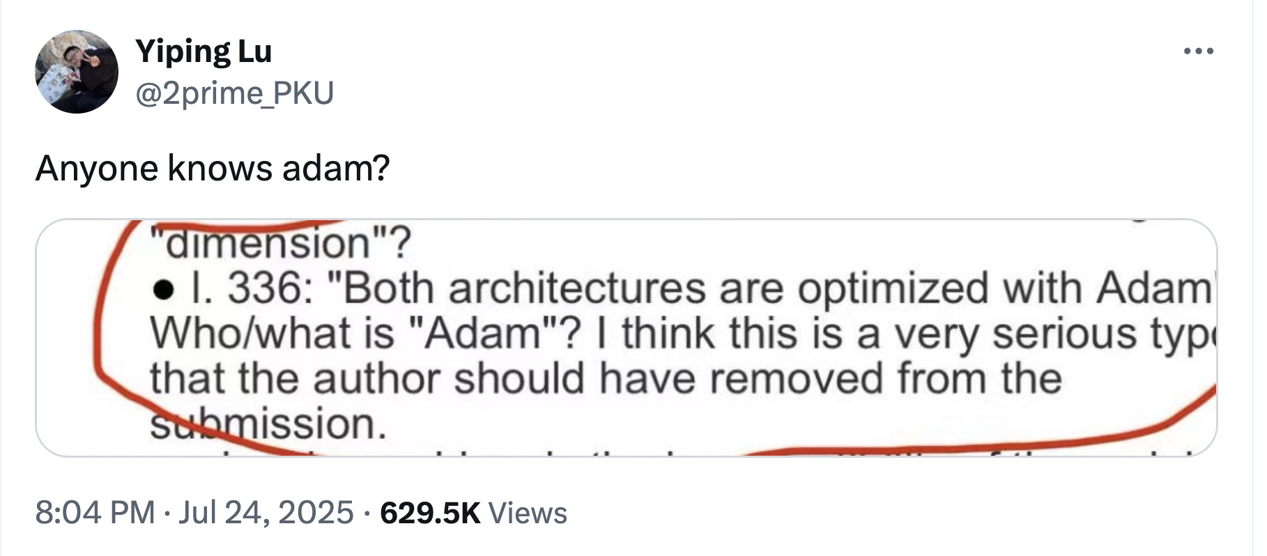 For my econ readers, this is the same an AER reviewer asking &lsquo;Who is Marshall?!&rsquo;
