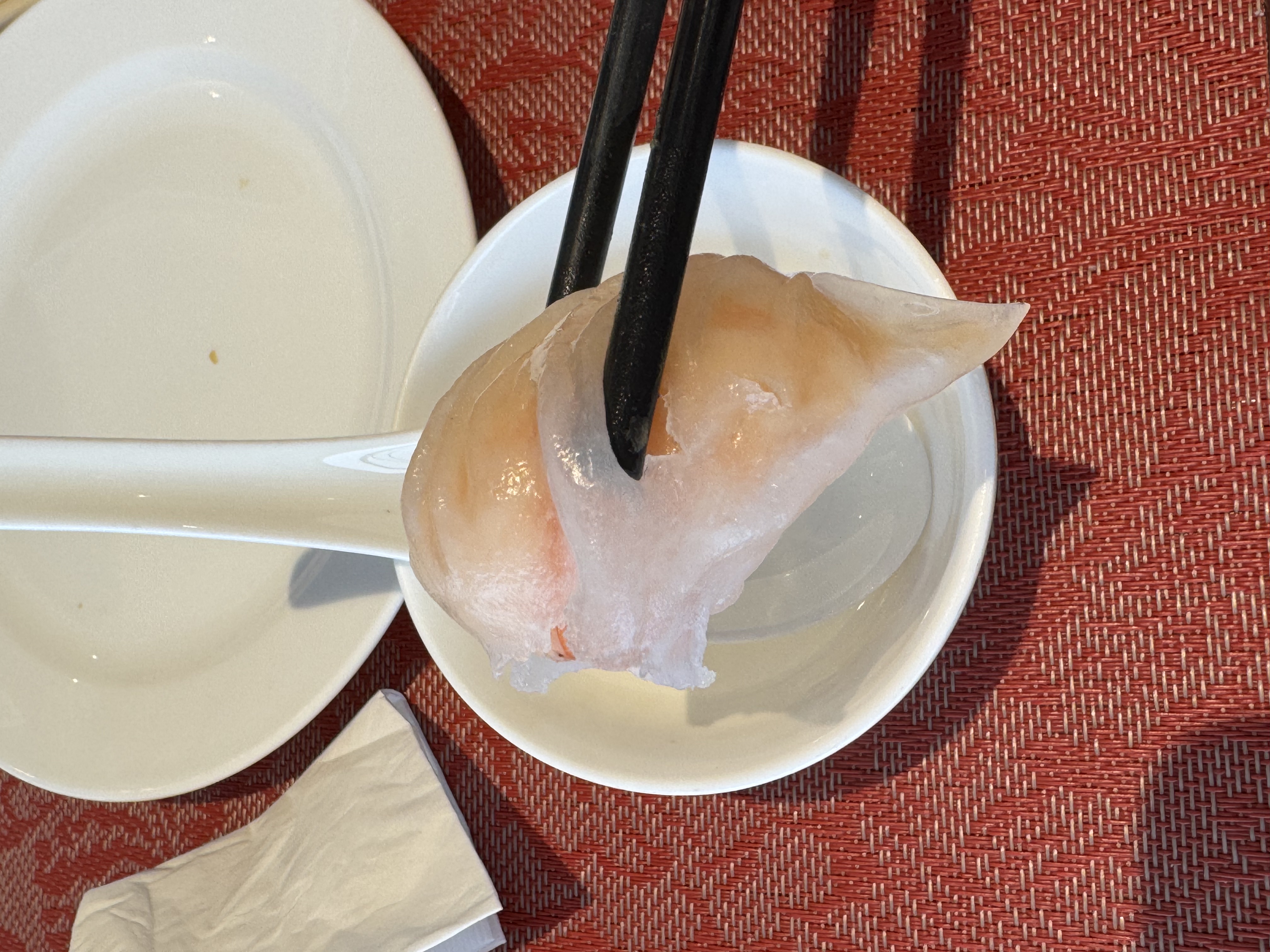 For example, the White Swan Hotel in Guangzhou is the holy pinnacle of dimsum and its shrimp dumpling is simply regarded as the BEST.