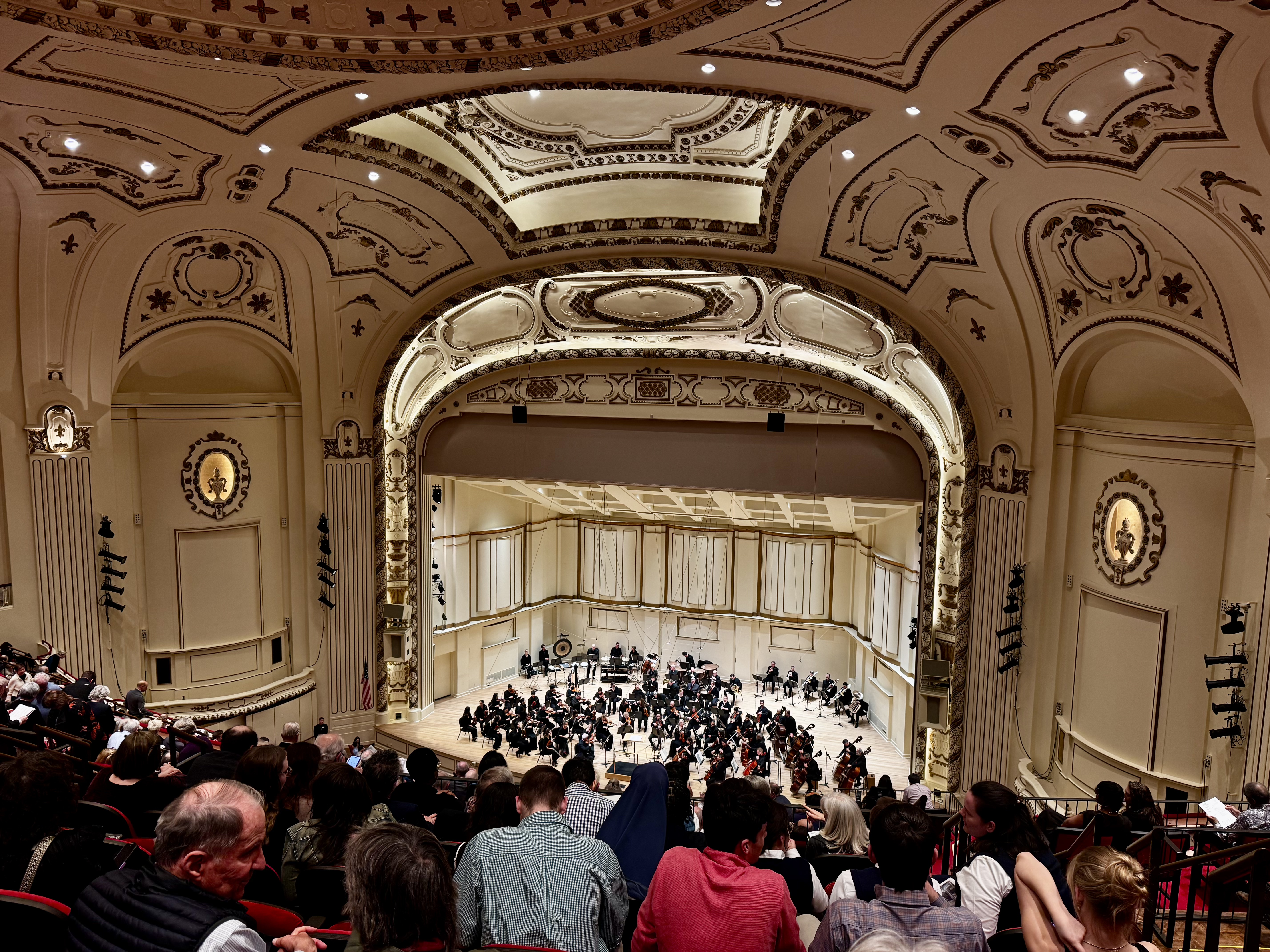 St Louis Symphony Orchestra Powell Concert Hall. The acoustic is very good.