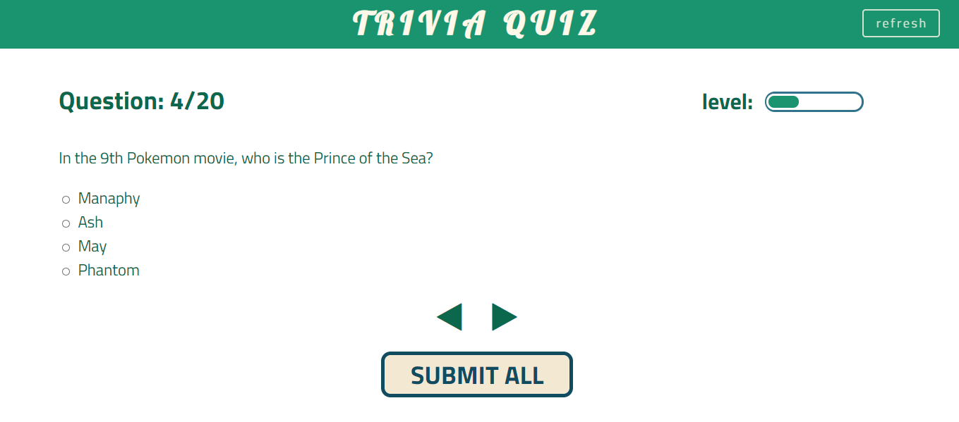 Quiz Page