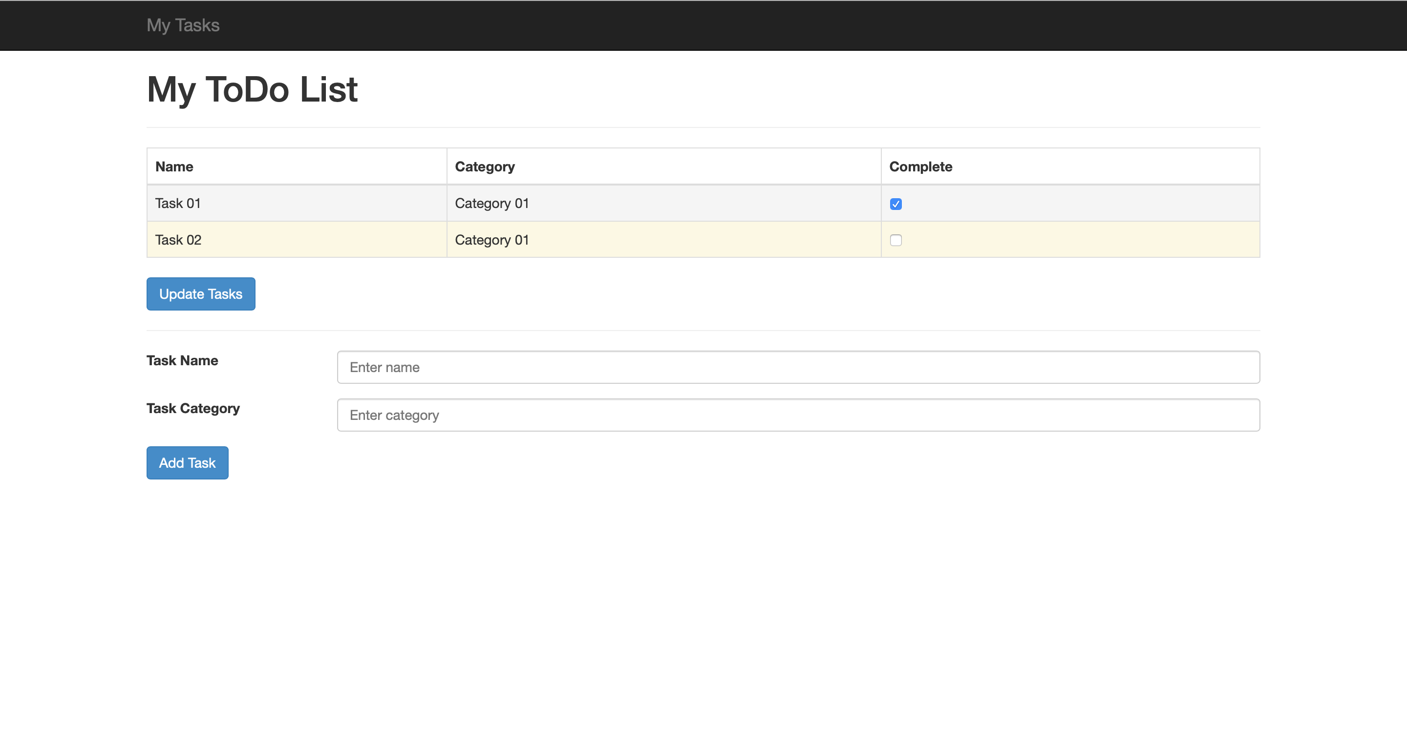 GitHub - arjunsreepad/spboot-mysql-h2-webapp: Sample To Do List web ...