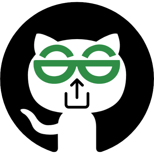 GfG to GitHub logo.