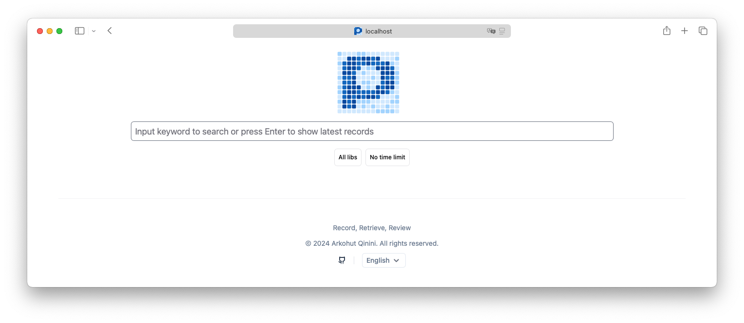 init page