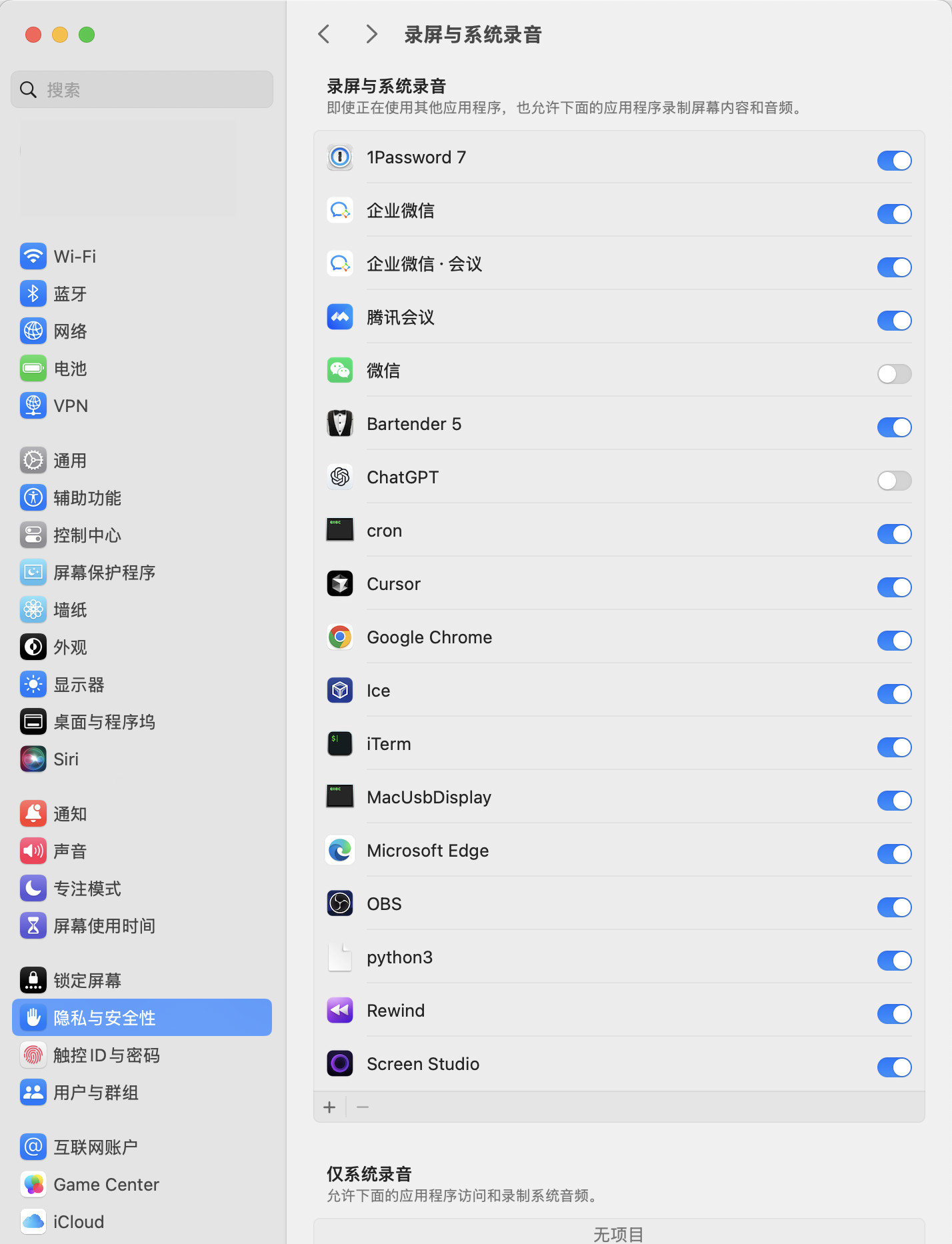 mac permission