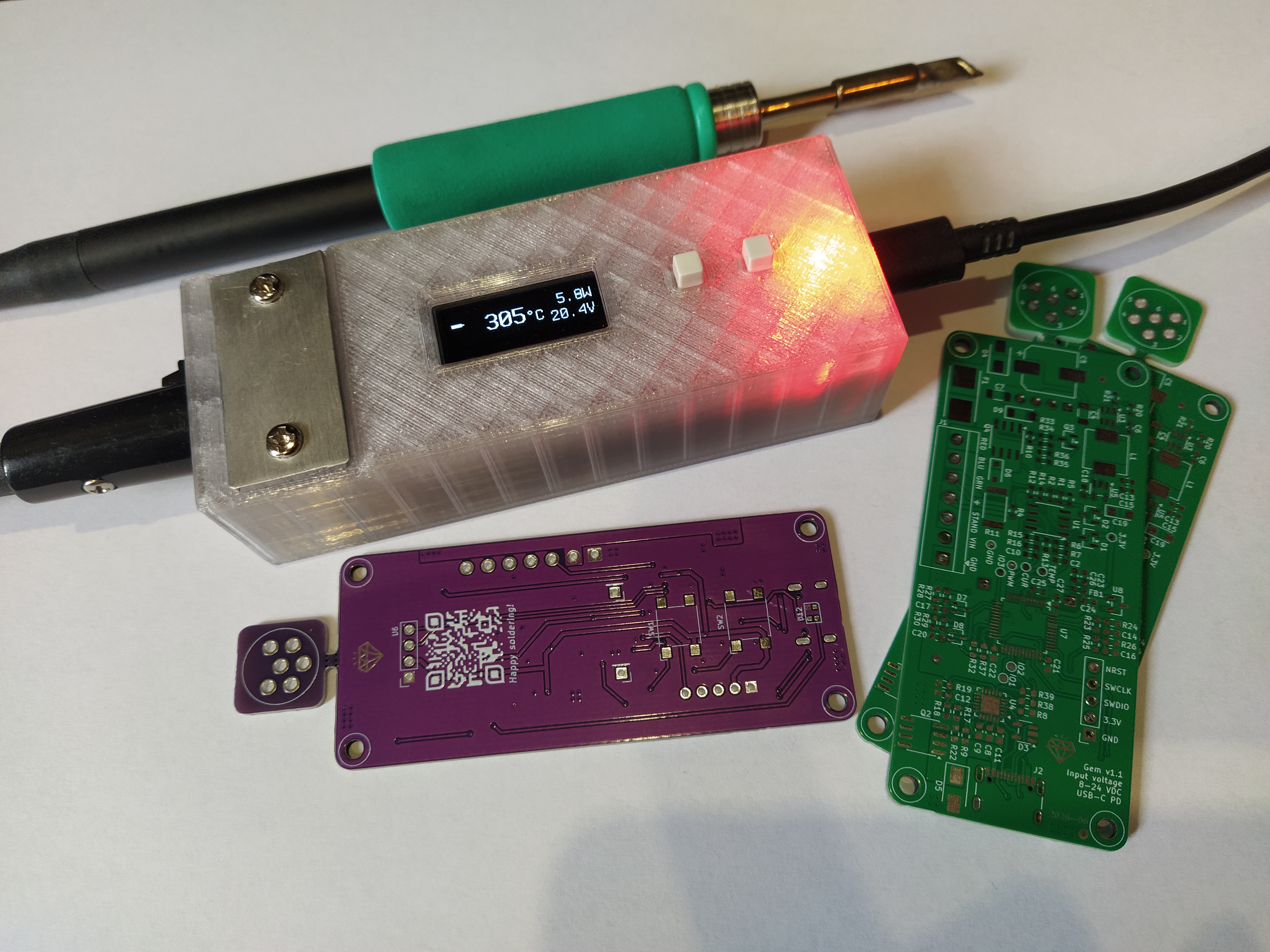 Gem solder, from the project README