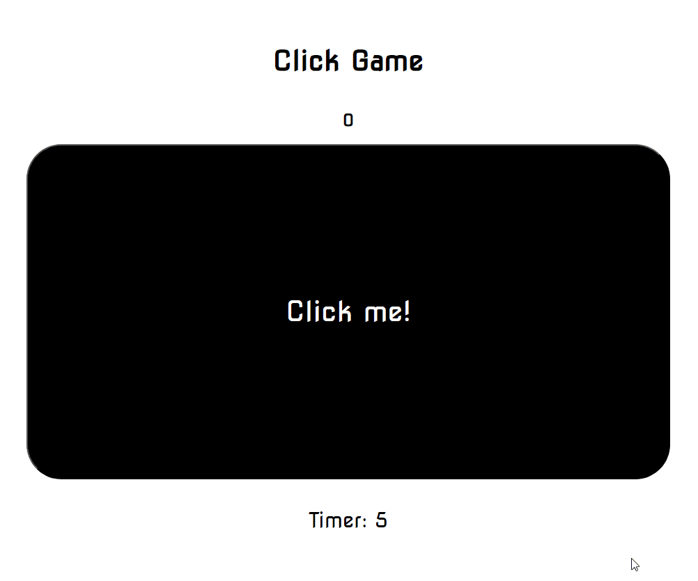 GitHub - armaancha/ClickGame-HTML: Game to test how many times you can ...