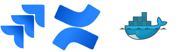 Jira & Confluence & Docker Logo