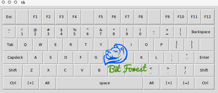 Python Virtual Keyboard Screenshot 1