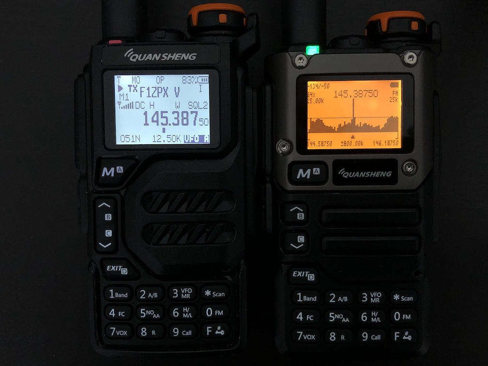 Main Only and Spectrum Analyzer