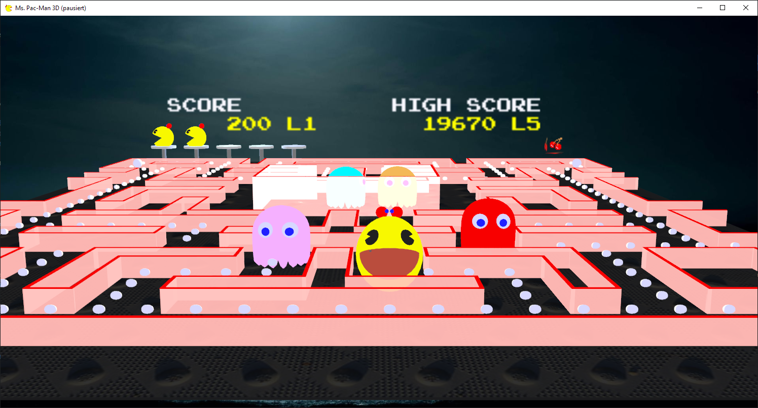 Ms. Pac-Man Play Scene