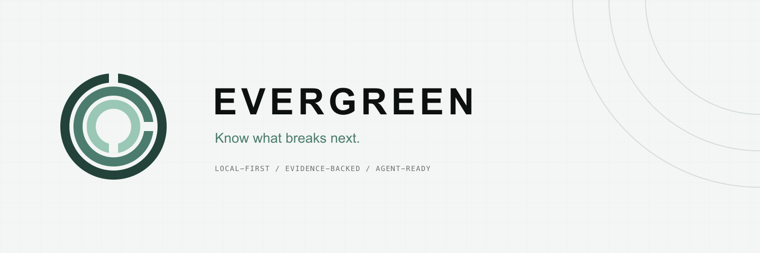 Evergreen — Know what breaks next.