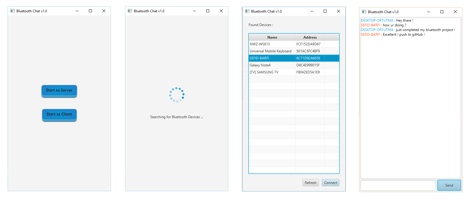 Arminkz Bluetoothchat Giters