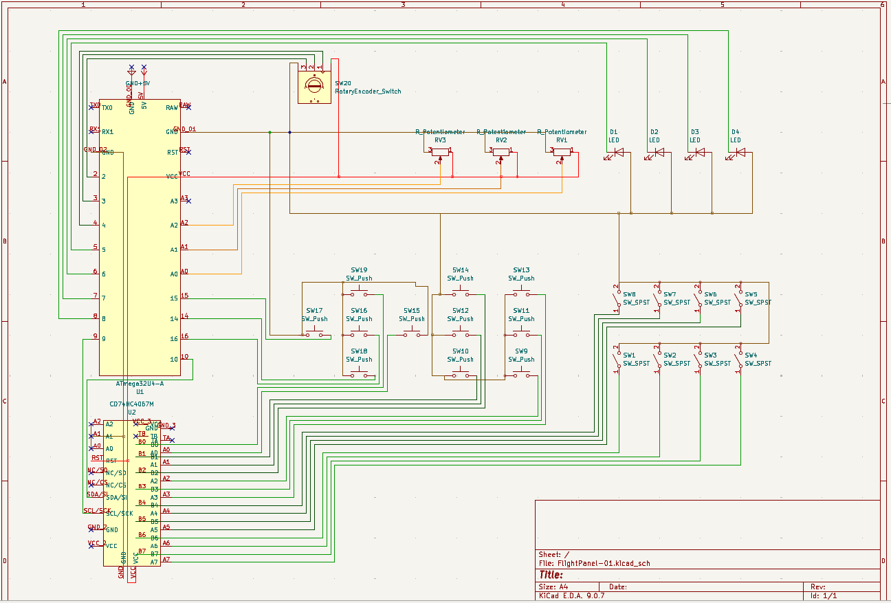 FlightPanel-01 Schematic