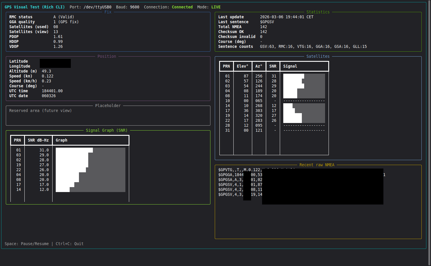 Python Tool Dashboard