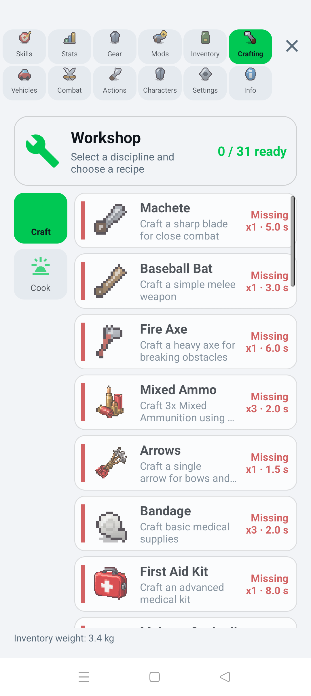 Crafting