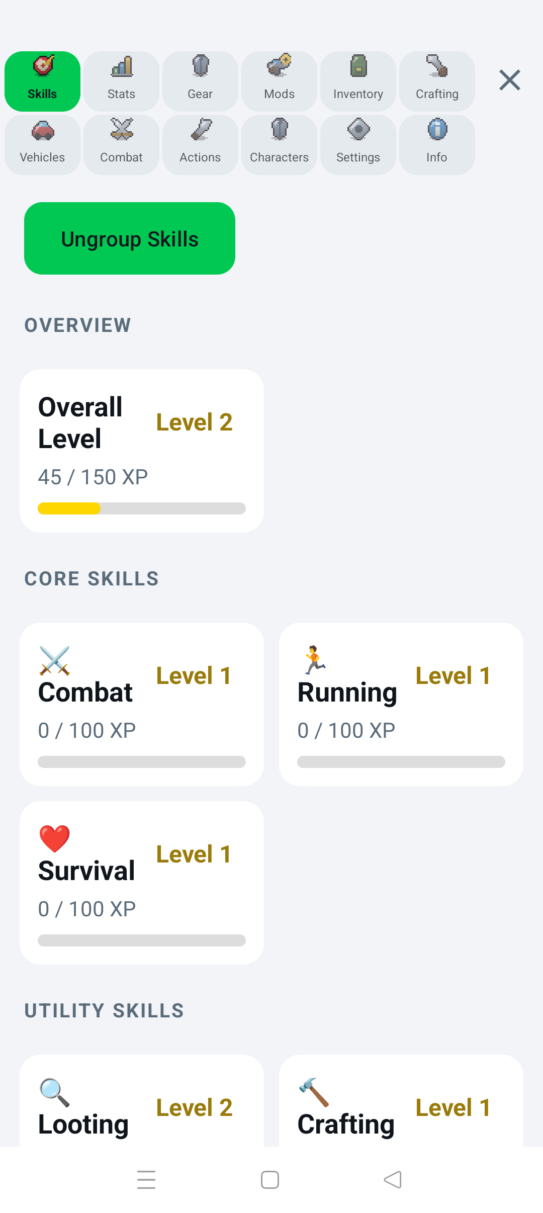 Skills