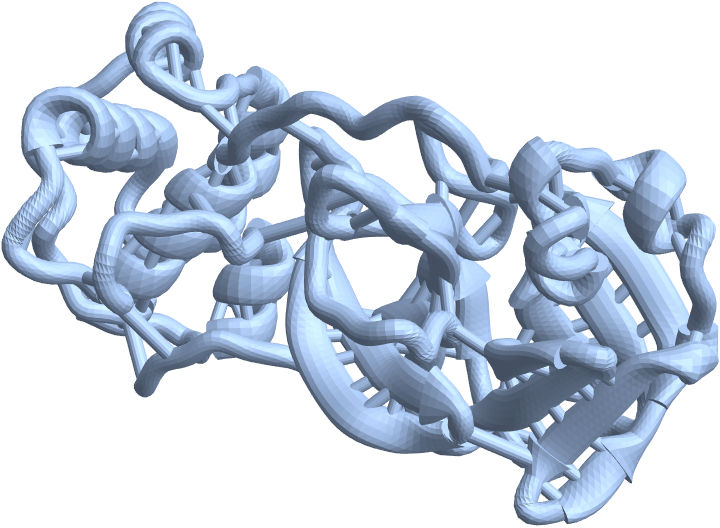 Image of protease ribbon