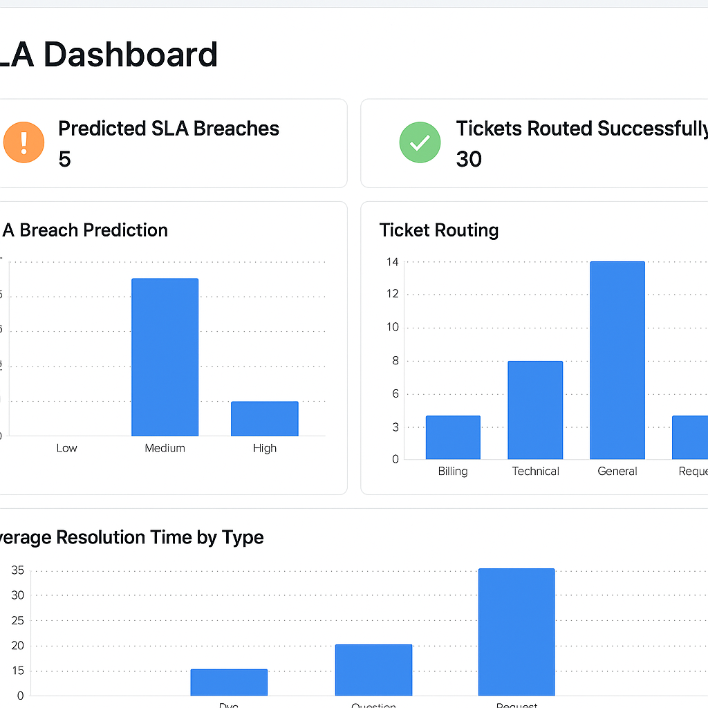 SLA Dashboard