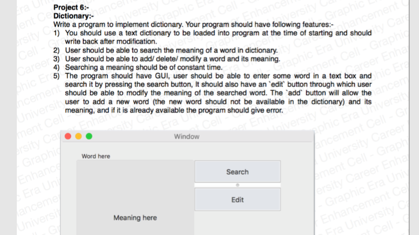 GitHub - arpitbatra123/DictionaryPlusPlus: 📖Simple file input based ...