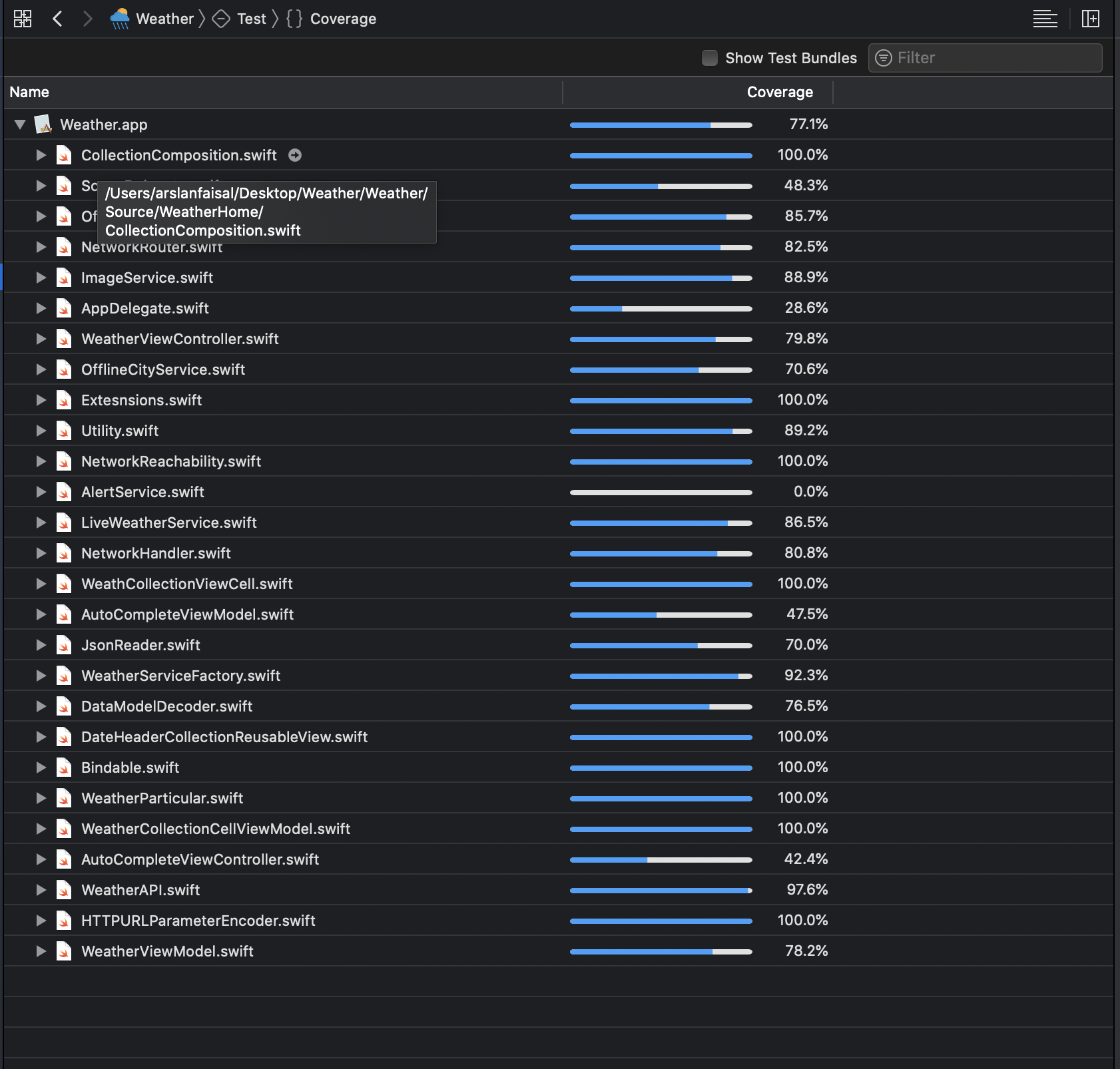 Code Coverage