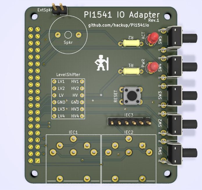 Pi1541io Rev.1