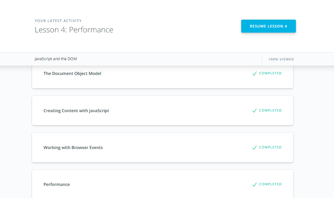 udacity.com - JavaScript and DOM