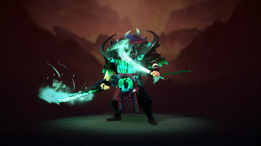 Ember Spirit Green Samurai