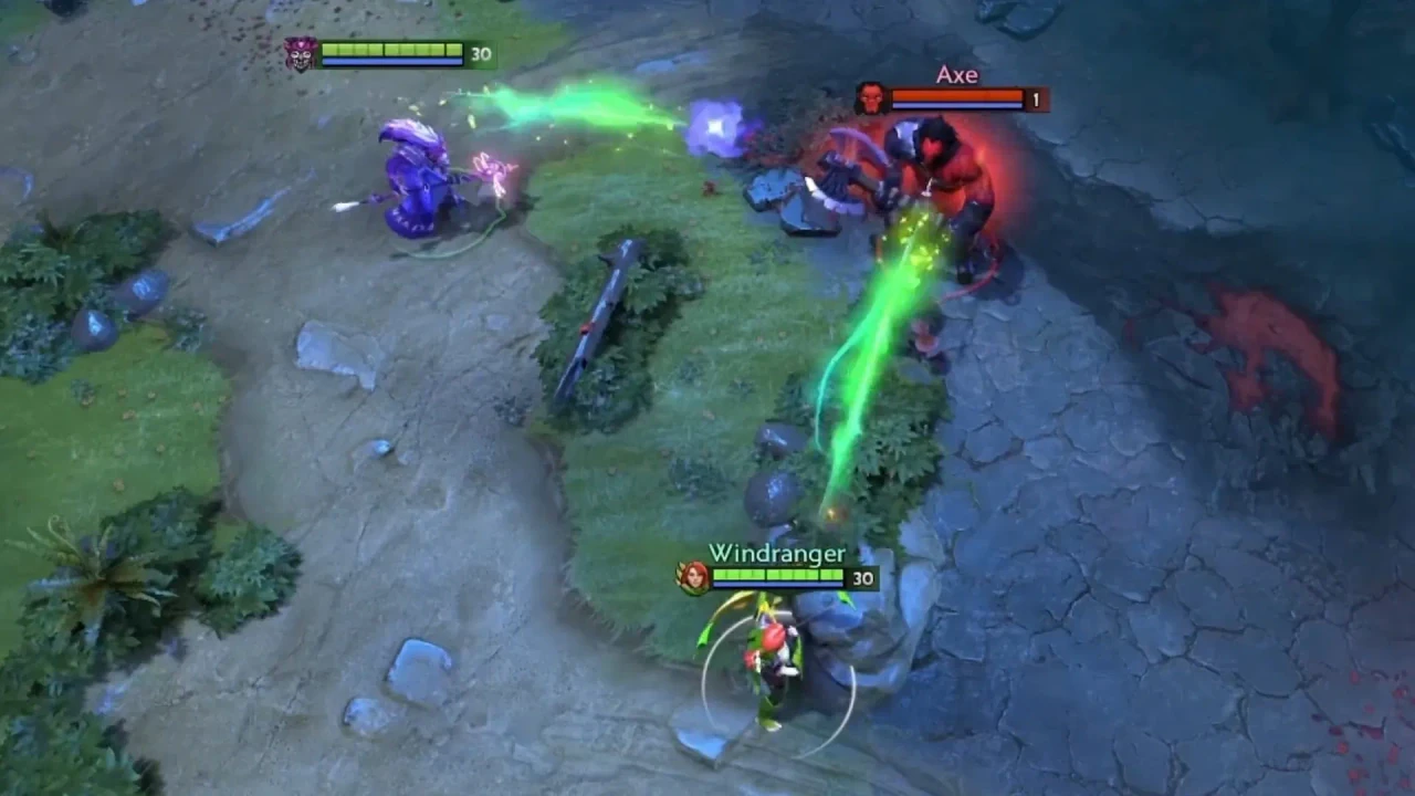 Green Diretide Ranged Attack