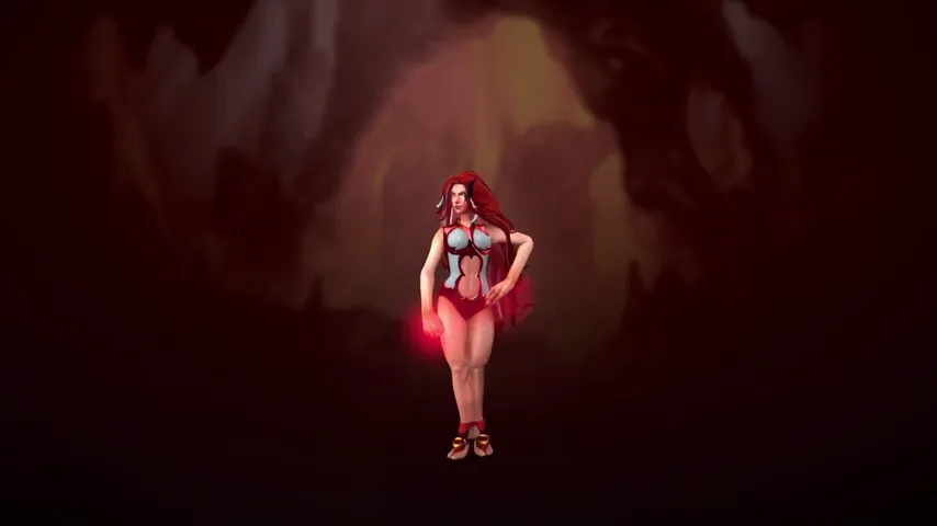 Lina Aerial Aphrodite Flame