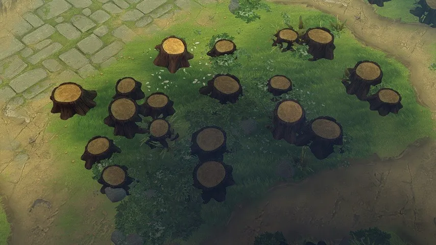 LowPoly Stumps Trees