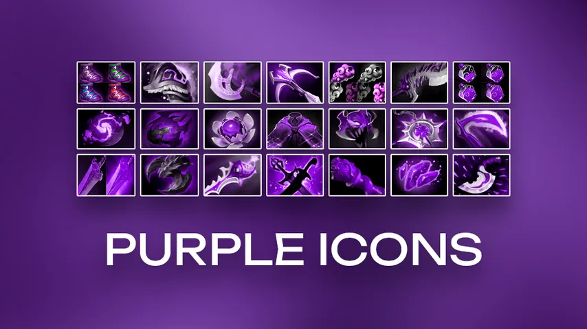 Purple Icons