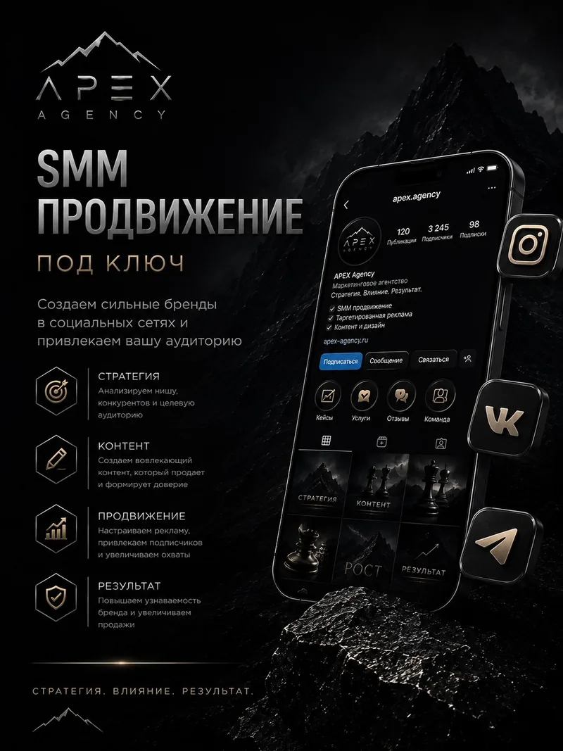 SMM продвижение под ключ