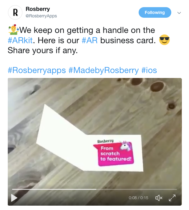 Rosberry Card