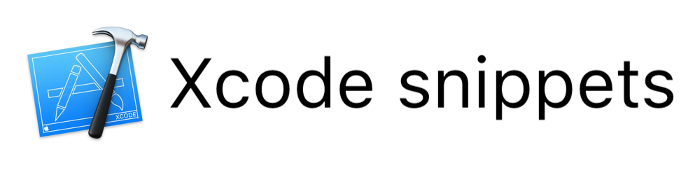 Xcode snippets