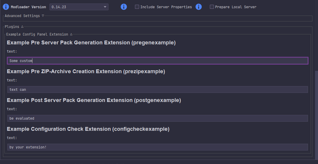 configpanel