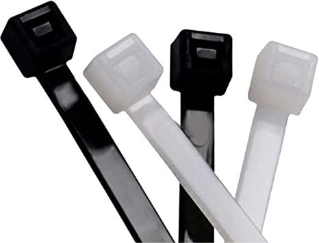 ABRAC. DE NYL. 2,5MM X 100MM BR. CT/100 PCS