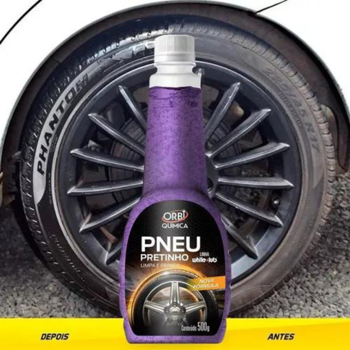 PNEU PRETINHO ORBI 500ML