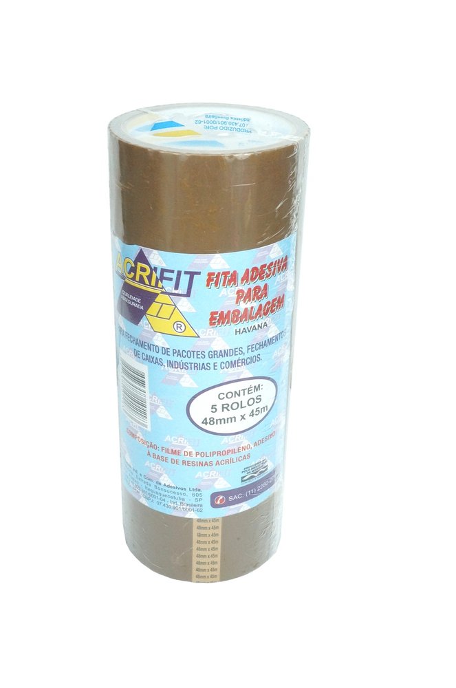FITA ADESIVA MARROM 48MM X 45M WORKER