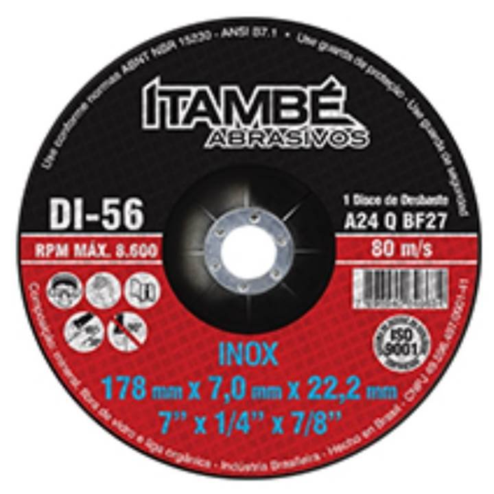 DISCO DESBASTE 4.1/2" X 1/4" X 7/8" AVANTI