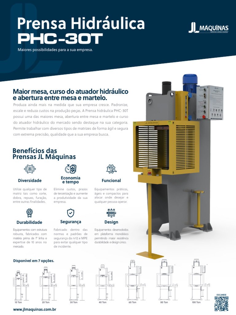 PRENSA HIDRAULICA 30T - WORKER