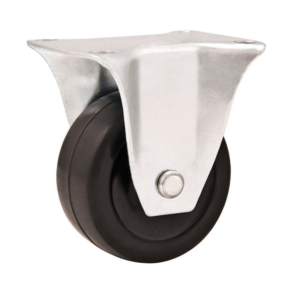 RODIZIO BORRACHA GIRA 4" - 60KGF LEVE